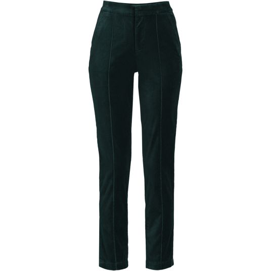 ladies green dress pants Pleated WIDE Leg Dress Pants for Tall Women in Midnight Green 10 / Extra Tall / Midnight Green main image 1