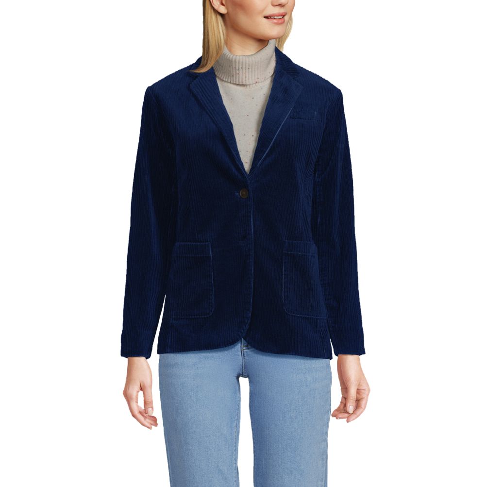 Lands end blazer on sale womens