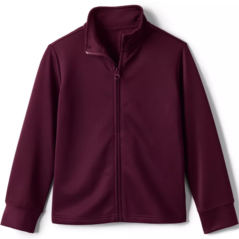 Kids Active Performance Full Zip Jacket, Front