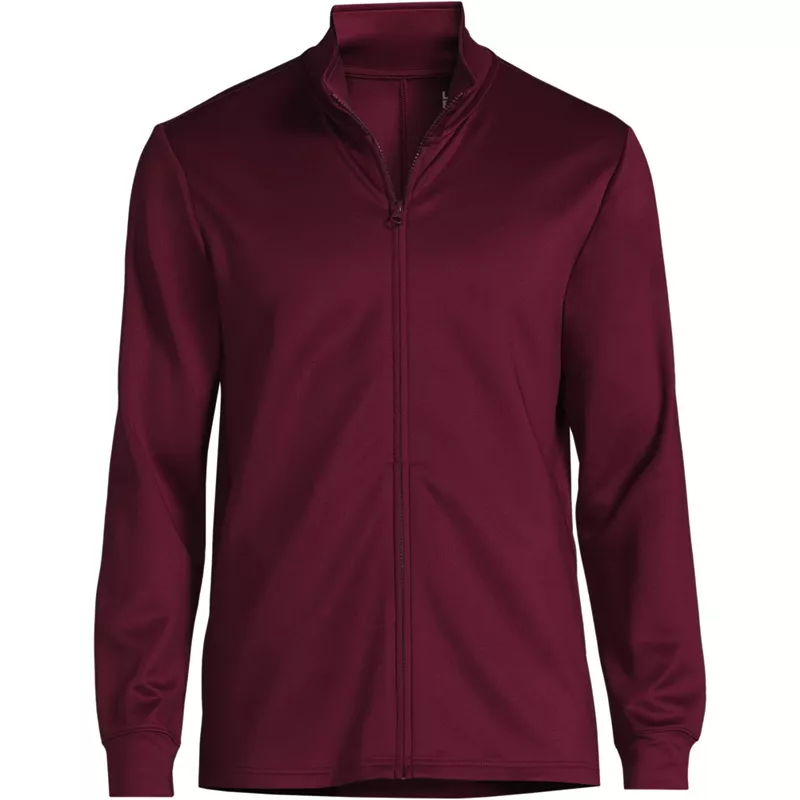 Men's Active Performance Full Zip Jacket, Front