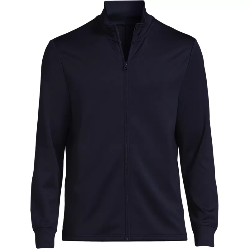 Men's Active Performance Full Zip Jacket, Front