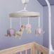 Sammy and Lou Safari Adventure Pink Musical Crib Baby Mobile, alternative image