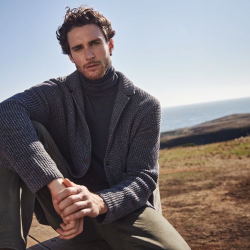 Lands end 2025 sweaters for men