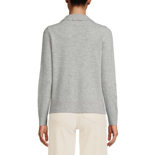 Collared Cashmere Sweaters Lands' End