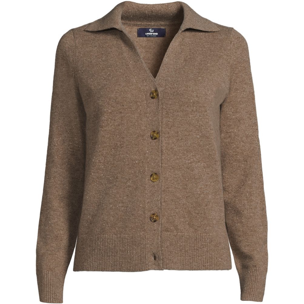 Lands end hot sale cashmere cardigan