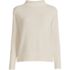 Women's Cashmere Funnel Neck Sweater, Front