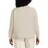 Women's Plus Size Cashmere Funnel Neck Sweater, Back