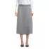 Women's Crepe Pull-On Pleated Midi Skirt, Front