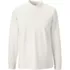 Unisex Ponte Mini Mock Long Sleeve Knit Top, Front