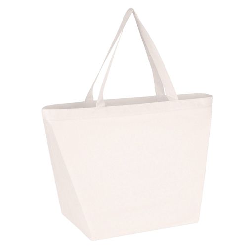 Custom Logo Non Woven Budget Shopper Tote Bag