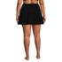Women's Plus Size High Waisted Tulip Hem Swim Skort  , Back