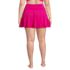 Women's Plus Size High Waisted Tulip Hem Swim Skort  , Back