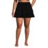 Women's Plus Size High Waisted Tulip Hem Swim Skort  , Front