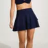 Women's High Waisted Tulip Hem Swim Skort  , Front