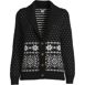 Women's Cozy Lofty Jacquard Shawl Cardigan Sweater, Front