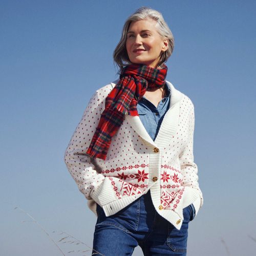 Lands end shop ladies cardigan sweaters