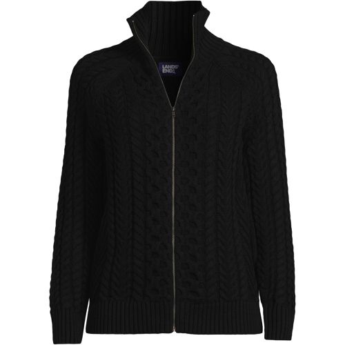 Lands end lofty outlet cable cardigan