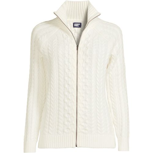 Lands end lofty hot sale cable cardigan