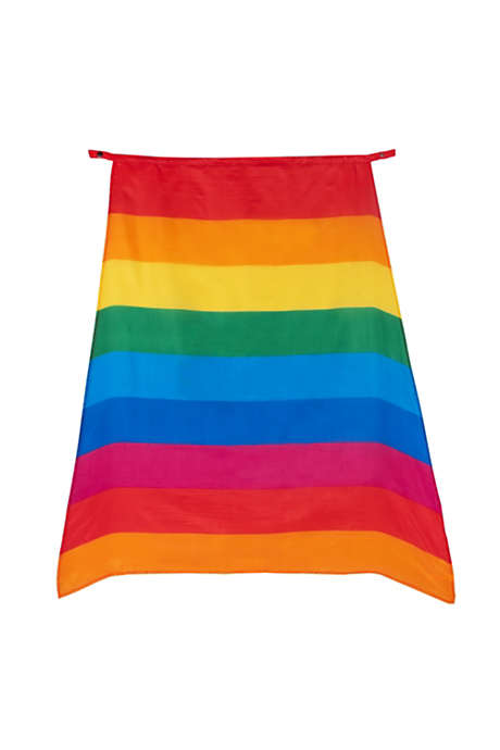 Custom Logo Flying Pride Flag Rainbow Cape
