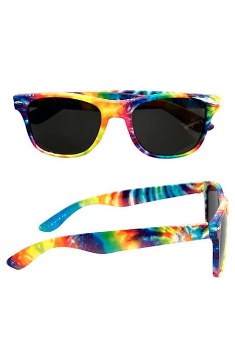 Custom Logo Tie-Dye Malibu Sunglasses