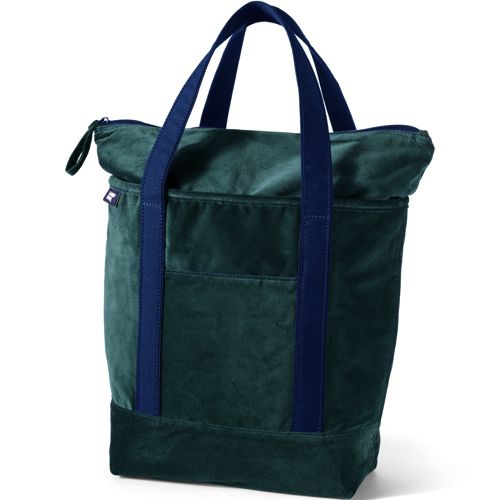 Lands End Extra Large Canvas Tote Bag -  Israel