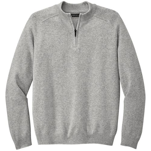Mercer+Mettle Men's Big Custom Embroidery Quarter Zip Sweater