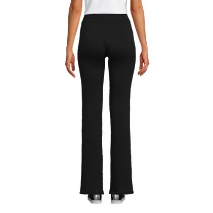 Women's High Rise Serious Sweats Fleece Lined Pocket Bootcut Pants - image 2
