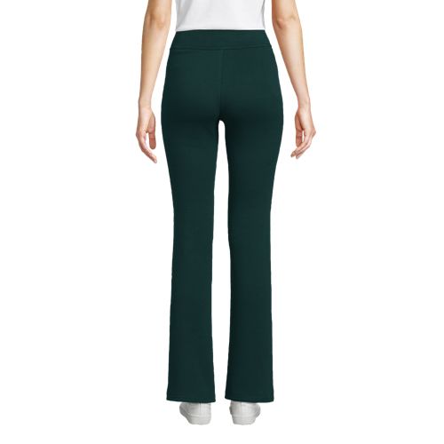 Lands' End Women's Plus Size High Rise Serious Sweats Pocket Leggings - 1x  - Deep Balsam : Target