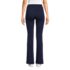 Women's Petite High Rise Serious Sweats Fleece Lined Pocket Bootcut Pants, Back