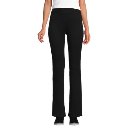 Women's High Rise Serious Sweats Fleece Lined Pocket Bootcut Pants - image 1