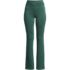 Women's Petite High Rise Serious Sweats Fleece Lined Pocket Bootcut Pants, Front