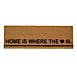 Northlight Natural Coir Outdoor Home Is Where the Heart Is Doormat, alternative image