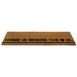 Northlight Natural Coir Outdoor Home Is Where the Heart Is Doormat, alternative image