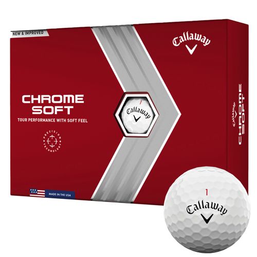 Callaway Custom Logo Chrome Soft X Golf Balls