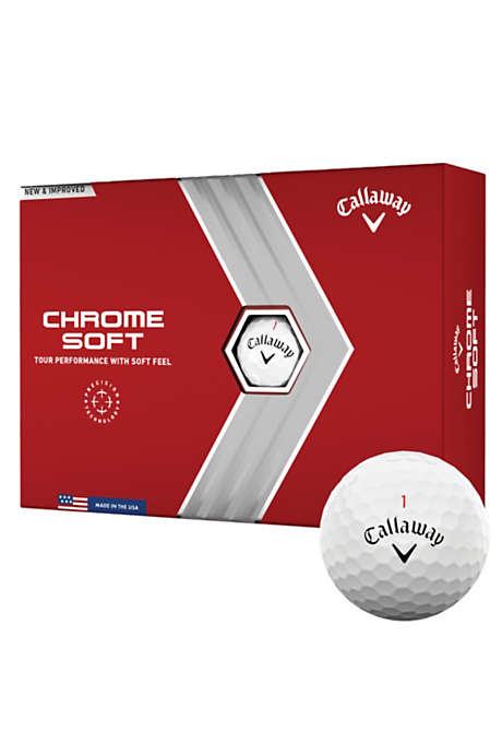 Callaway Custom Logo Chrome Soft X Golf Balls