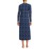 Women's Cotton Long Sleeve Midcalf Nightgown, Back
