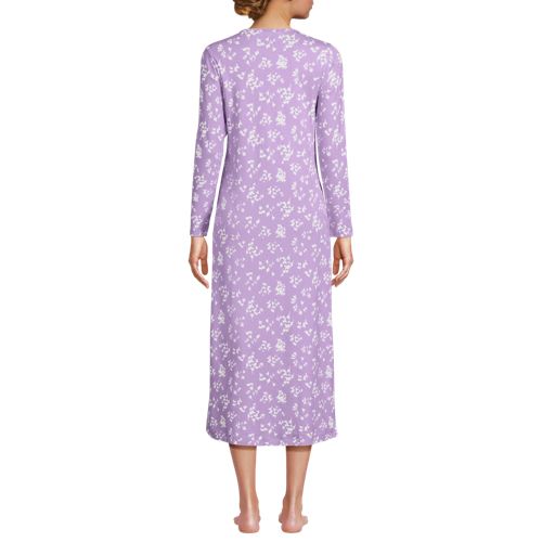 Womens petite long sleeve nightgown sale