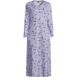 Women's Cotton Long Sleeve Midcalf Nightgown, Front