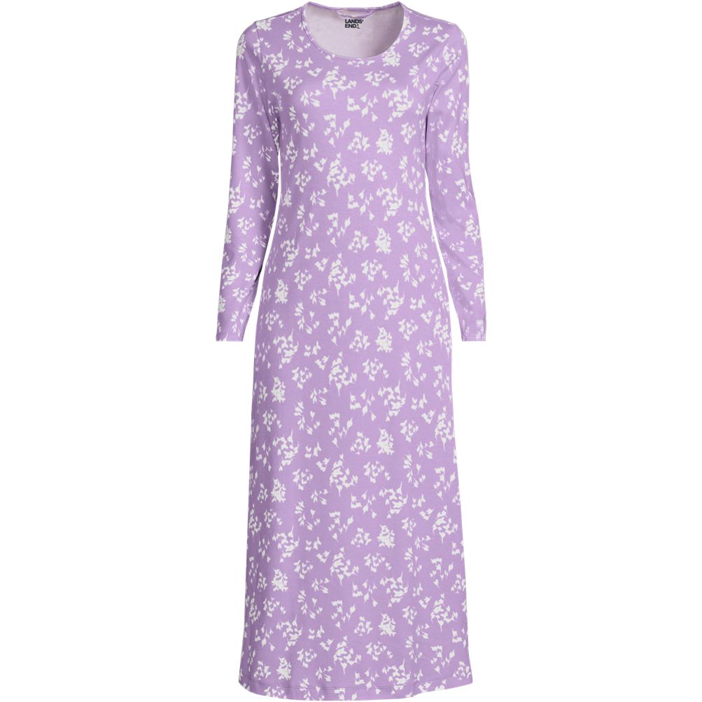 Womens long sleeve long nightgowns sale