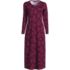 Women's Cotton Long Sleeve Midcalf Nightgown, Front