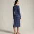 Women's Cotton Long Sleeve Midcalf Nightgown, Back