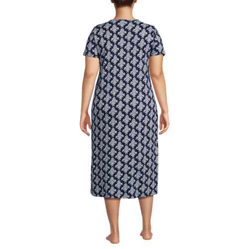 Deep Sea Navy/Ivory Floral