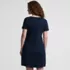 Women's Cotton Short Sleeve Knee Length Nightgown, Back