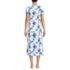 Women's Cotton Short Sleeve Midcalf Nightgown, Back