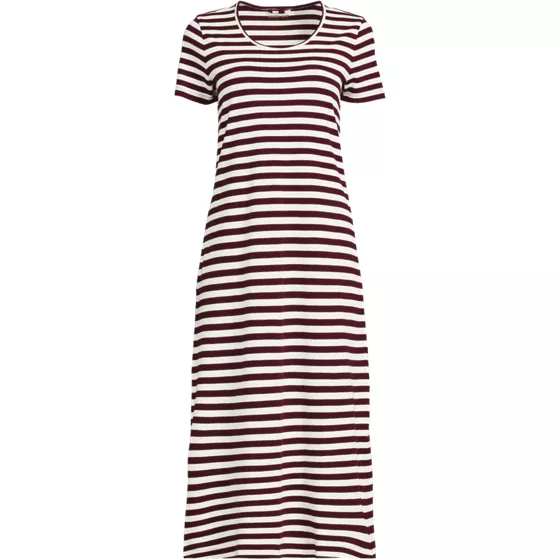 Women's Cotton Short Sleeve Midcalf Nightgown - primary