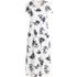 Women's Petite Cotton Short Sleeve Midcalf Nightgown, Front