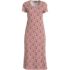Women's Cotton Short Sleeve Midcalf Nightgown, Front