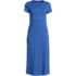 Women's Plus Size Cotton Short Sleeve Midcalf Nightgown, Front