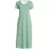 Women's Cotton Short Sleeve Midcalf Nightgown, Front