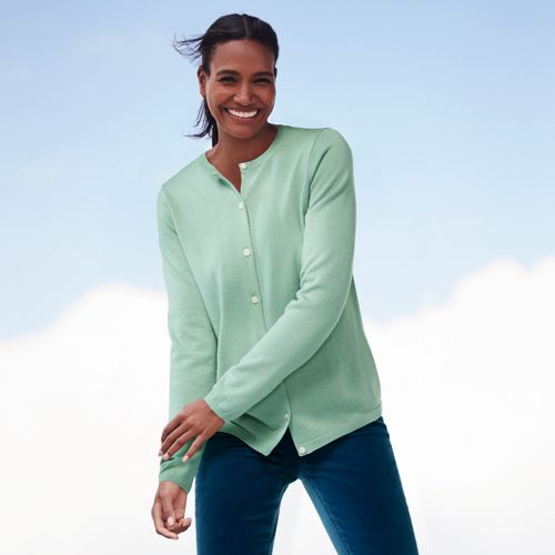 Merino Cardigan f r Damen Lands End